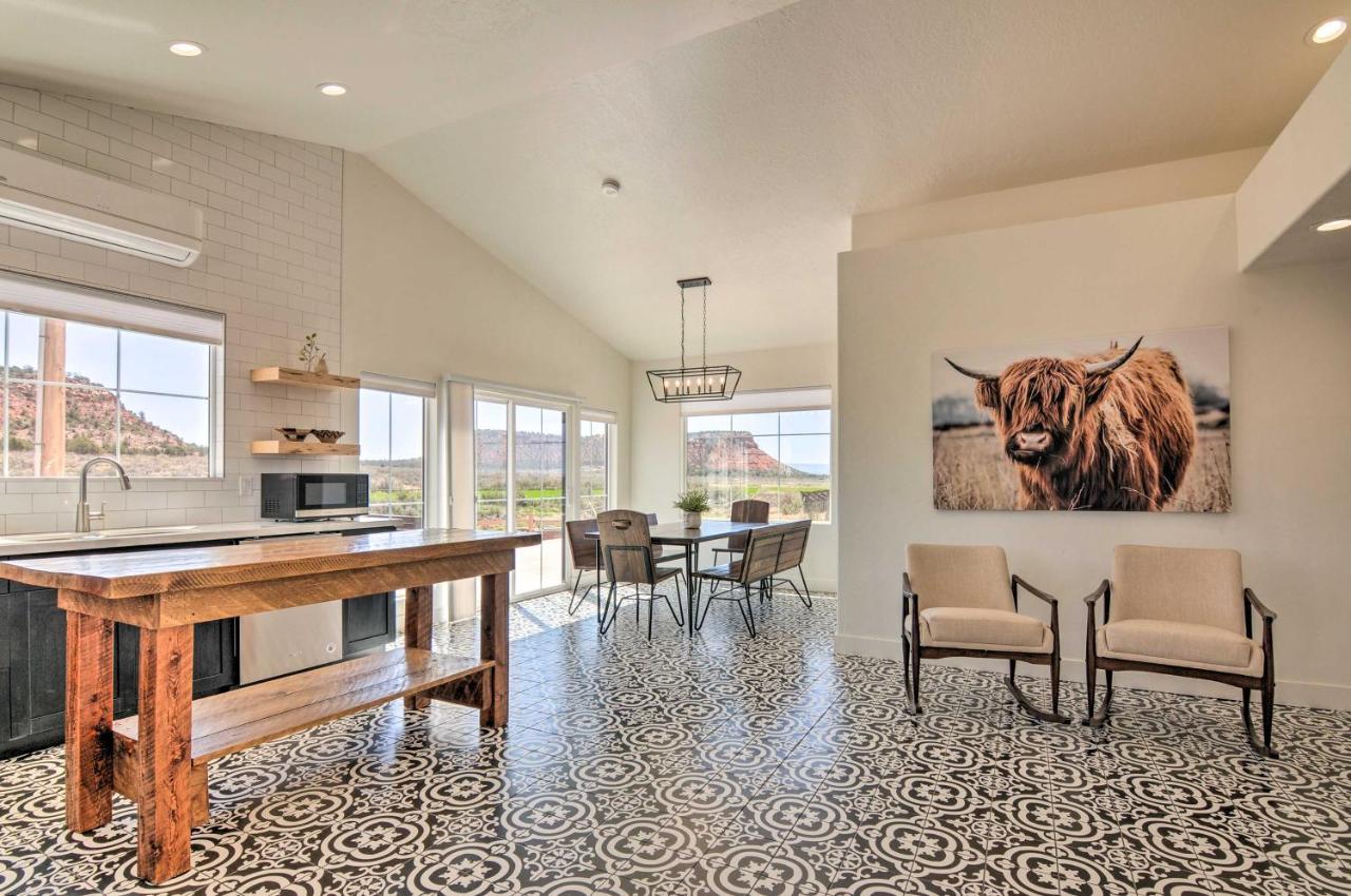 Modern Ranch House With Fire Pit And Valley Views Kanab Esterno foto